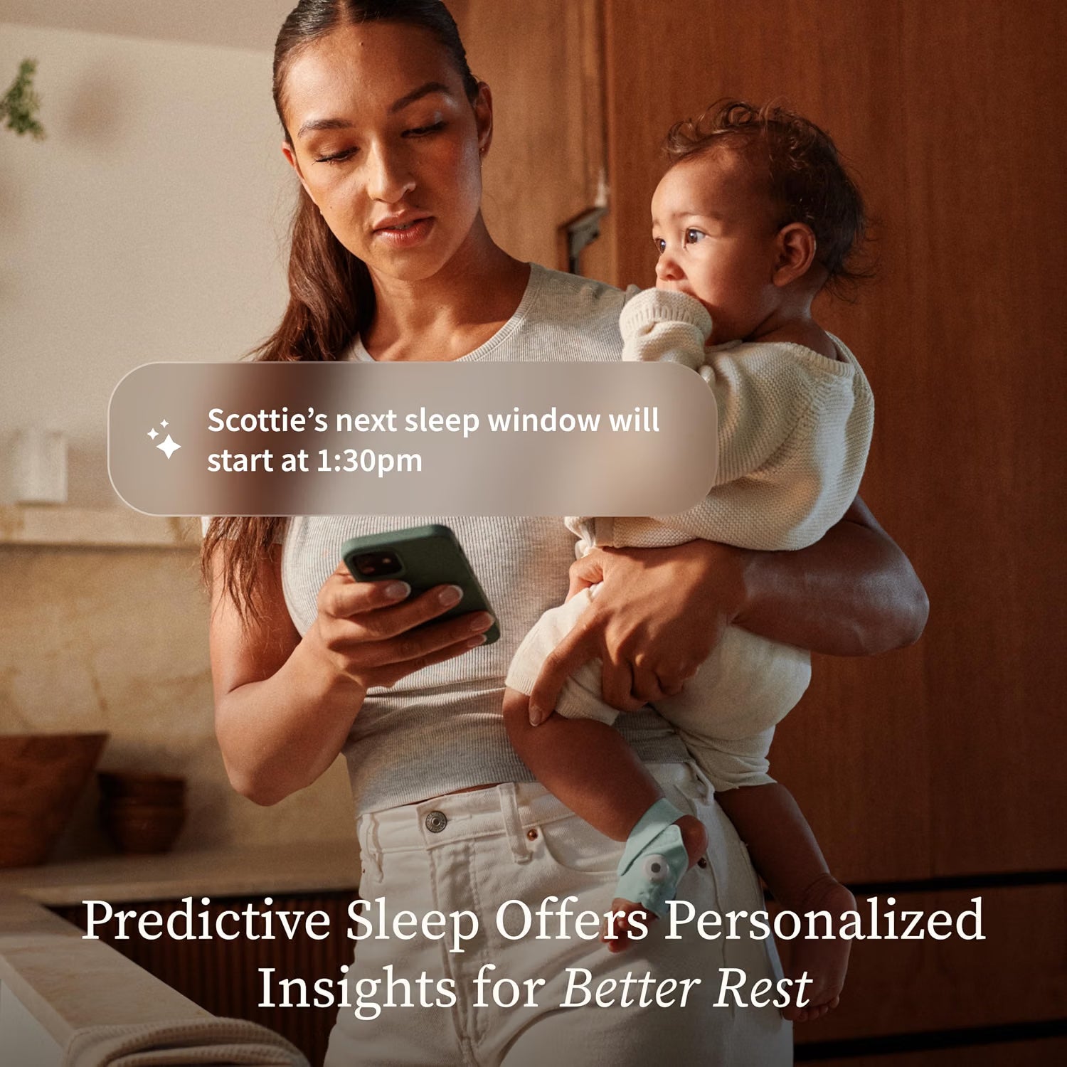 Owlet Dream Duo Smart Sock & Baby Video Monitor - Mint